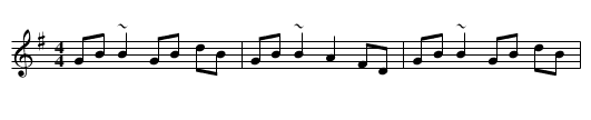 Jimmie McKiernan's - staff notation