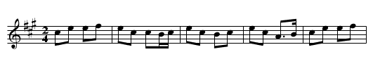 Jimmy Doyle's - staff notation