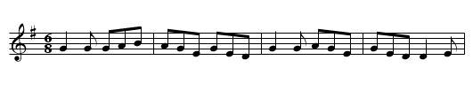 Jimmy Ward's Fancy - staff notation