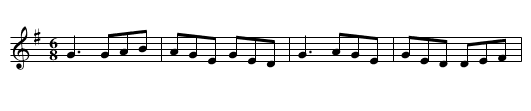 Jimmy Ward's Jig - staff notation