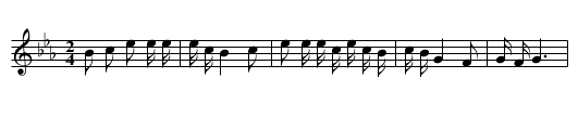 Jin xiu hebao - staff notation