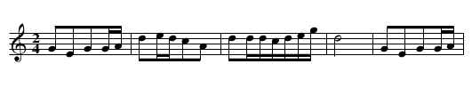 Jinggang xiangcha jibeijing - staff notation