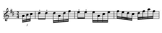 Jinrikisha - staff notation