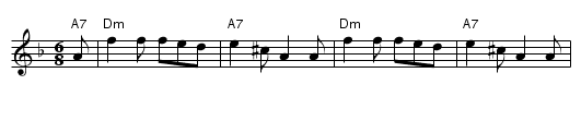 Joan of Arc - staff notation