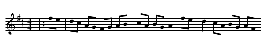Job of Journey Work - staff notation