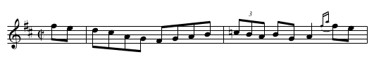 Job of Journeywork [1], The - staff notation