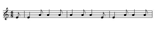 Jock O' the Side - staff notation