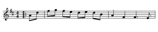Jock Tamson's Hornpipe - staff notation