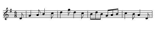 Jockey to the Fair - Ducklington - staff notation