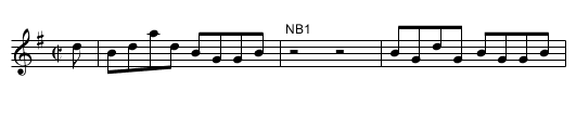 Jockeys Wedding.  WHL.[086] - staff notation