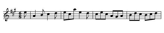 JOCKIE TO THE FAIR - staff notation