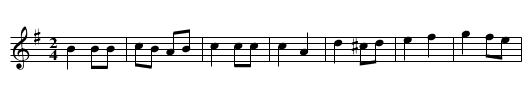 Jöddera-Johan - staff notation