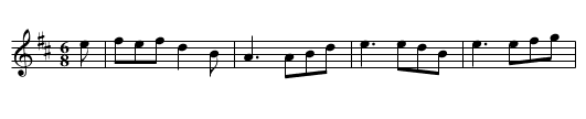 Joe Cooley's - staff notation