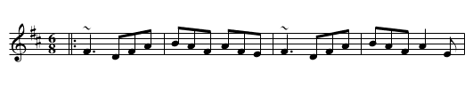 Joe Whelan's - staff notation