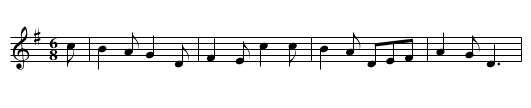 Joe Yates 1st Set Tune - staff notation