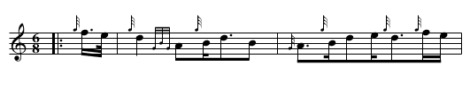 Joey's Tune - staff notation