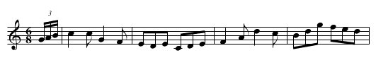 John A. Cameron - staff notation