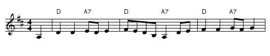 John and Tony - staff notation