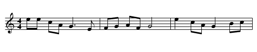 John Ball - staff notation
