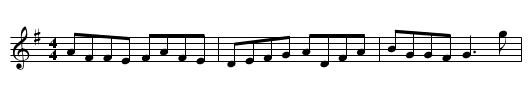 John Brady's - staff notation