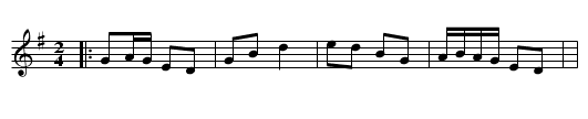 John Brosnan's Polka - staff notation