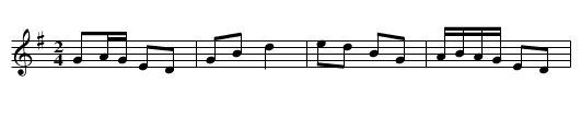 John Brosnan's Polka - staff notation