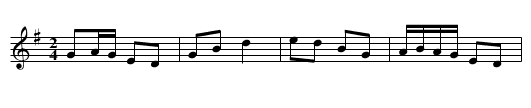 John Brosnan's Polka - staff notation