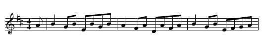 John Egan's #1 - staff notation
