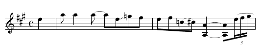 John Henry [1] - staff notation