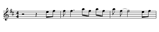 John Henry - staff notation