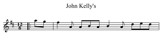 John Kelly's - staff notation