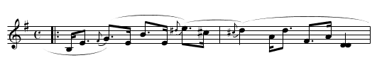 John Marshall - staff notation