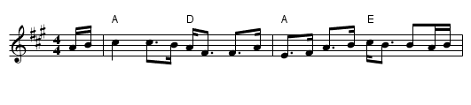 John McAlpine - staff notation