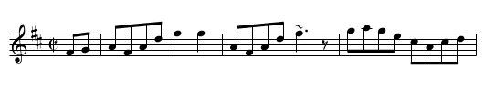 John McKenna's - staff notation