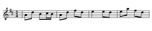 John McQuinn's Favorite - staff notation