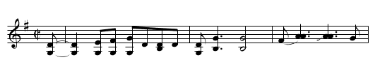 John Rawl Jamieson - staff notation