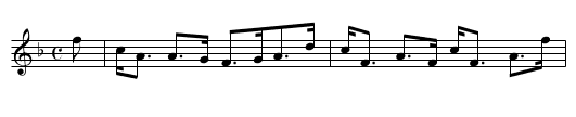 John Roy Stewart - staff notation