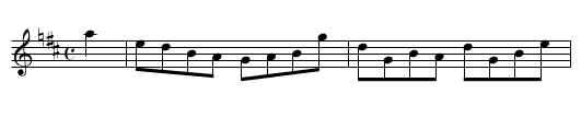 John Roy Stewart - staff notation