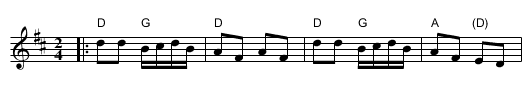 John Ryan's Polka - staff notation