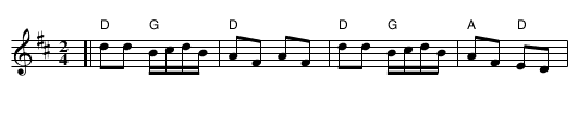 John Ryan's Polka - staff notation