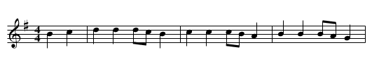 John Smith's - staff notation