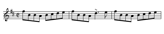 John Stenson's #1 - staff notation