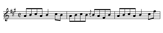 John Stenson's Reel No. 2 - staff notation