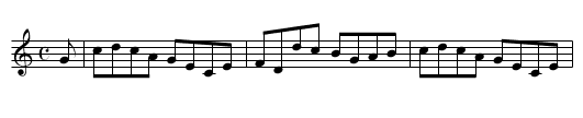 John Stewart [2] - staff notation
