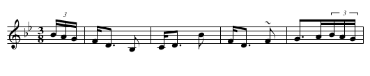 John the Shepherd of Glengarry - staff notation