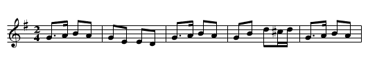 John Walsh's #2 - staff notation