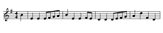 Johnnie Cope - harmony 1 - staff notation