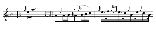 Johnnie Cope - staff notation