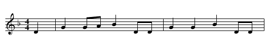 Johnnie of Braidesly - staff notation