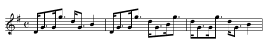 Johnnie Pringle - staff notation
